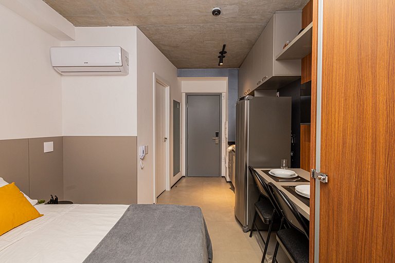 Studio 308 Entre os Jardins, Pinheiros e Paulista.