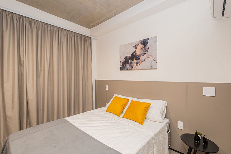 Studio 308 Entre os Jardins, Pinheiros e Paulista.