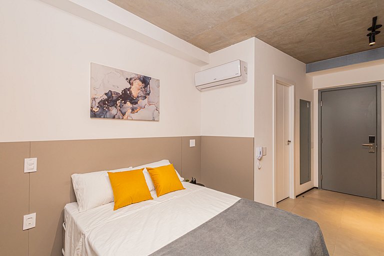 Studio 308 Entre os Jardins, Pinheiros e Paulista.