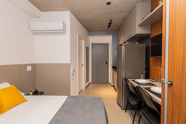 Studio 308 Entre os Jardins, Pinheiros e Paulista.