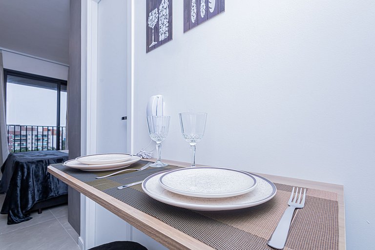 Studio712 Excelente Localização e Alta Gastronomia