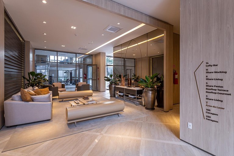 Apartamento luxuoso Jardins - 907