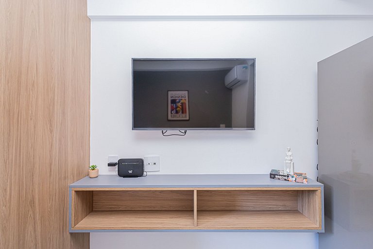 Studio 305 Jardins Luxuoso - Vidro anti-ruído