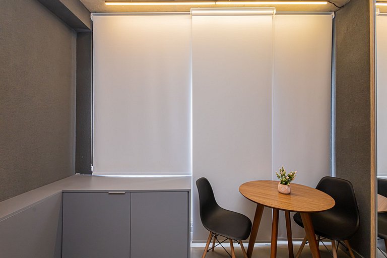 Studio 305 Jardins Luxuoso - Vidro anti-ruído