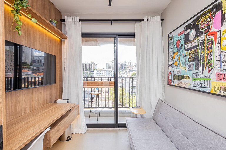 Apartamento 408 conforto total na Vila Madalena