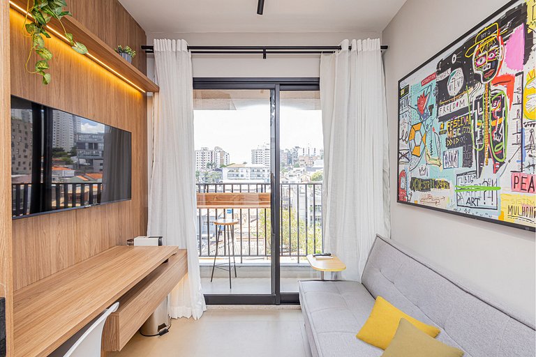 Apartamento 408 conforto total na Vila Madalena