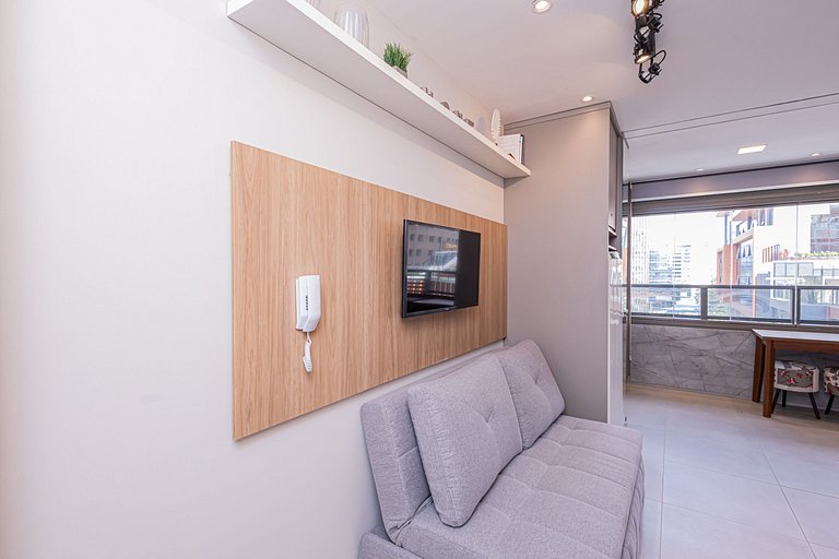 Studio607 Bairro Itaim Bibi, localização imbatível