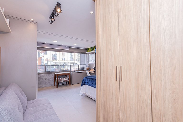 Studio607 Bairro Itaim Bibi, localização imbatível