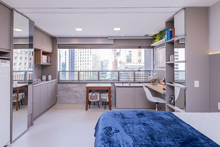Studio607 Bairro Itaim Bibi, localização imbatível