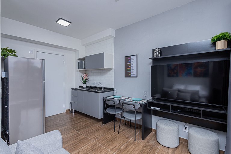 Studio 210 Completo no Bairro Vila Madalena