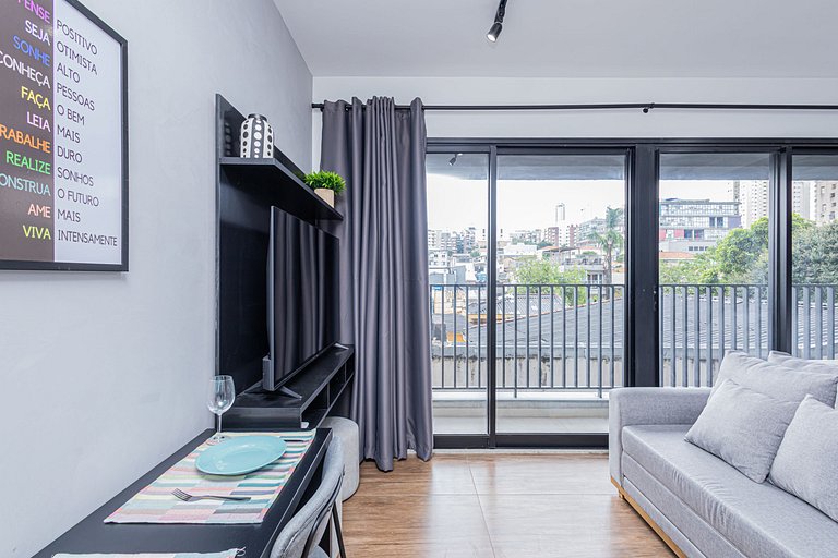 Studio 210 Completo no Bairro Vila Madalena