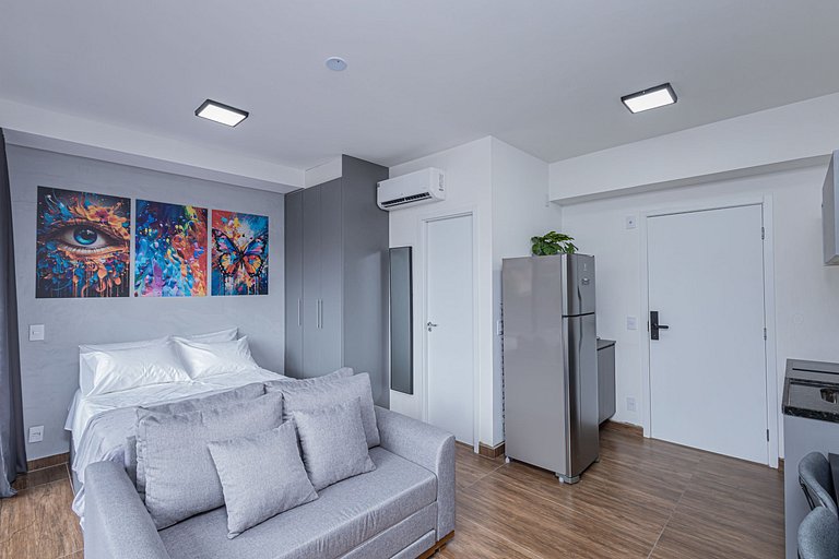 Studio 210 Completo no Bairro Vila Madalena