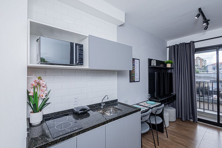 Studio 210 Completo no Bairro Vila Madalena