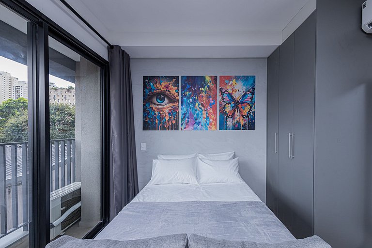Studio 210 Completo no Bairro Vila Madalena