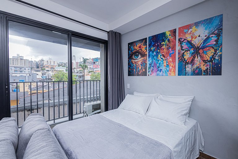 Studio 210 Completo no Bairro Vila Madalena