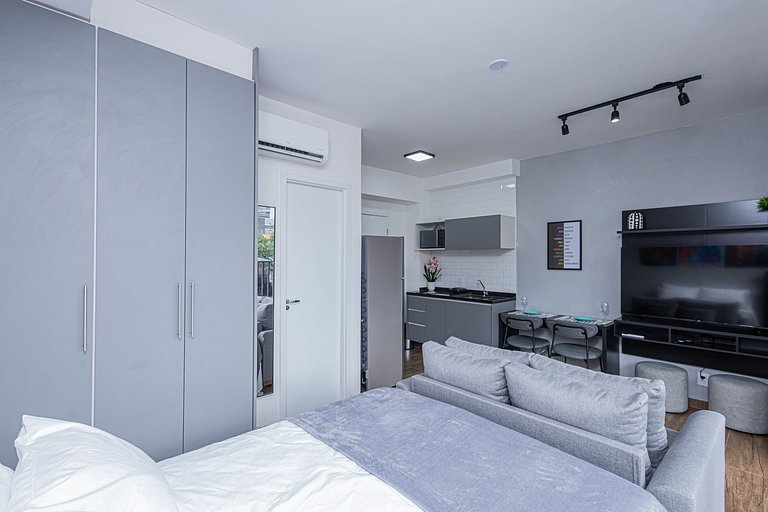 Studio 210 Completo no Bairro Vila Madalena