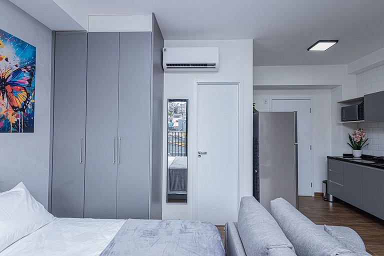 Studio 210 Completo no Bairro Vila Madalena