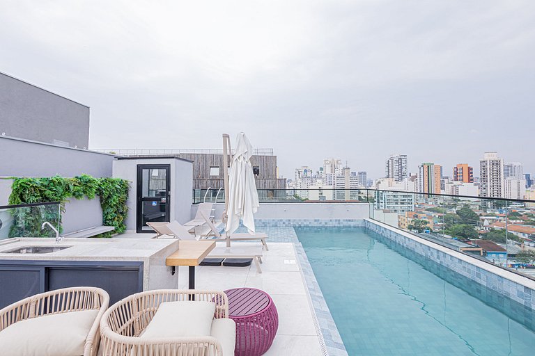 Studio 210 Vila Madalena Luxuoso Completo