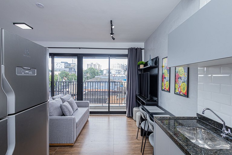 Studio 211 Vila Madalena Luxuoso Completo