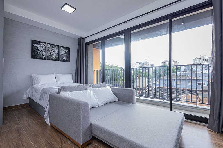 Studio 211 Vila Madalena Luxuoso Completo