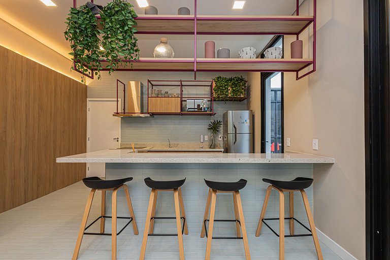 Studio 211 Vila Madalena Luxuoso Completo