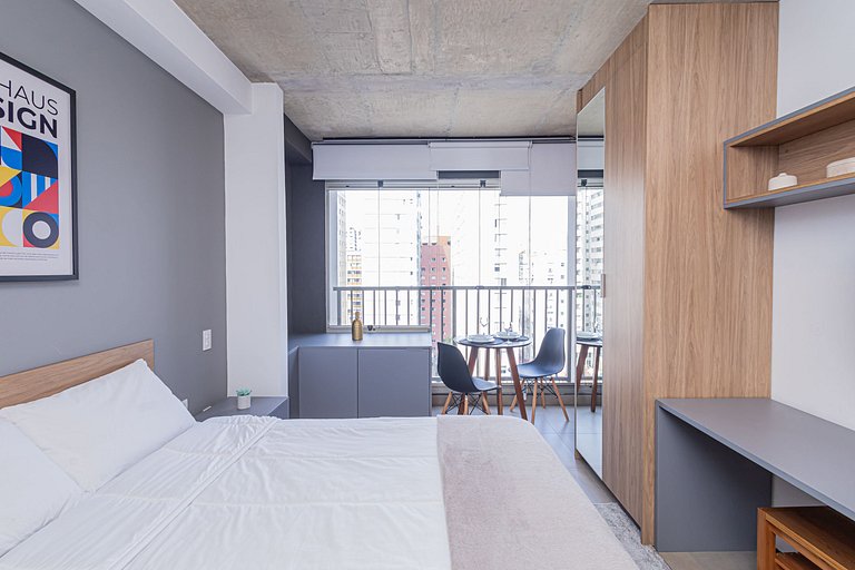 Studio 1011 Jardins c/ CAFÉ da manhã