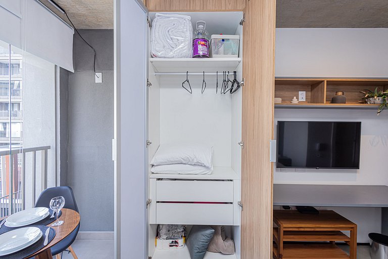 Studio 1011 Jardins c/ CAFÉ da manhã