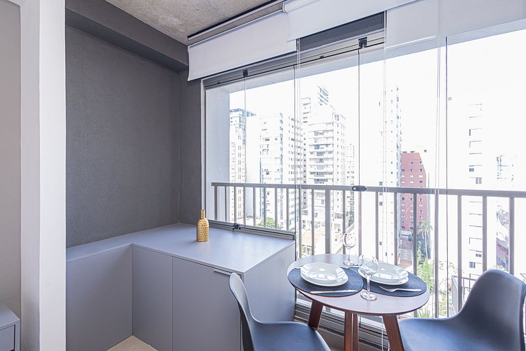 Studio 1011 Jardins c/ CAFÉ da manhã