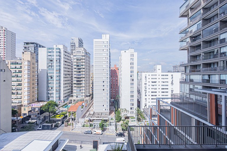 Studio 1011 Jardins c/ CAFÉ da manhã