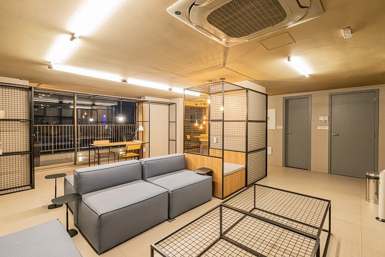 Studio 816 Jardins c/ Sofá Cama - Luxo
