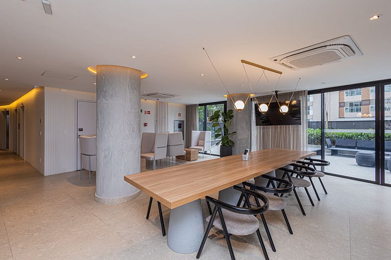 Studio 1305 Moema- Completo Luxo