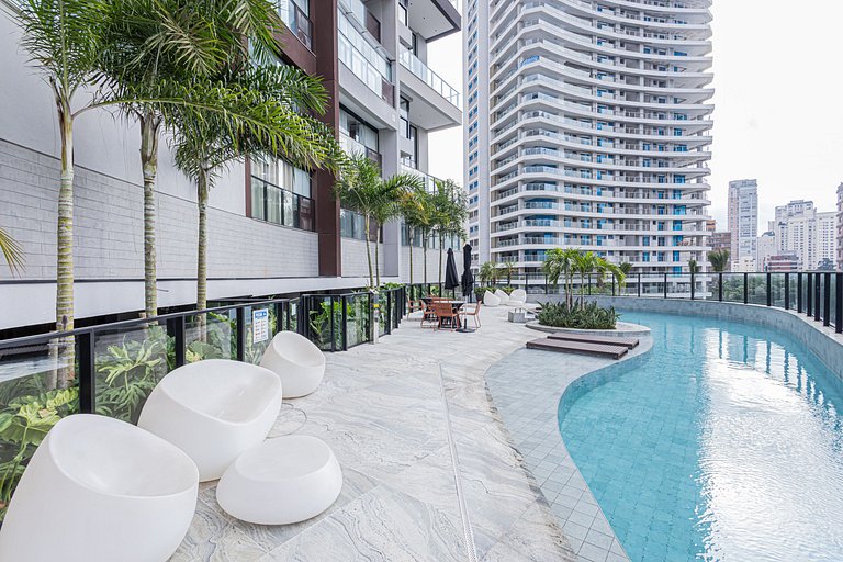 Studio 1305 Moema- Completo Luxo