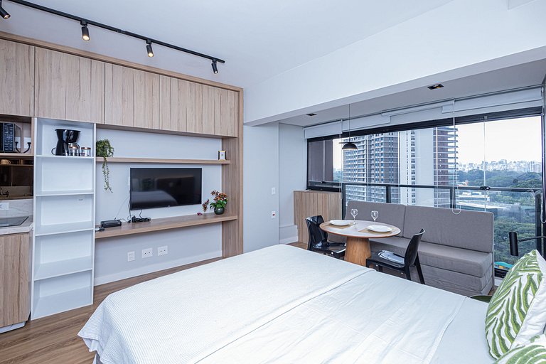 Studio 1305 Moema- Completo Luxo