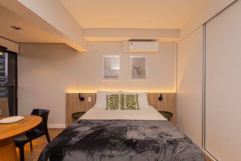 Studio 1305 Moema Luxo com vaga garagem