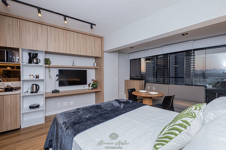 Studio 1305 Moema Luxo com vaga garagem