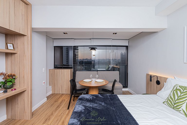 Studio 1305 Moema Luxo com vaga garagem