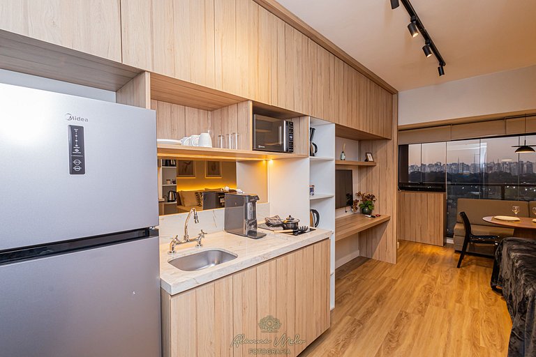 Studio 1305 Moema Luxo com vaga garagem