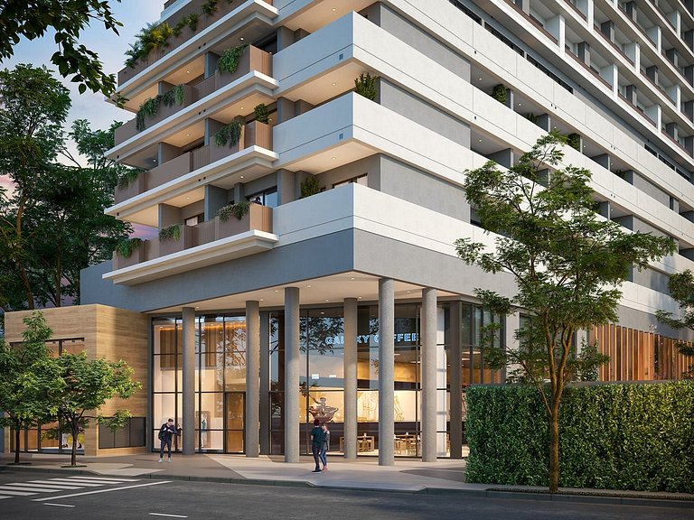 Apartamento 1612 Vibrante na Rua Augusta