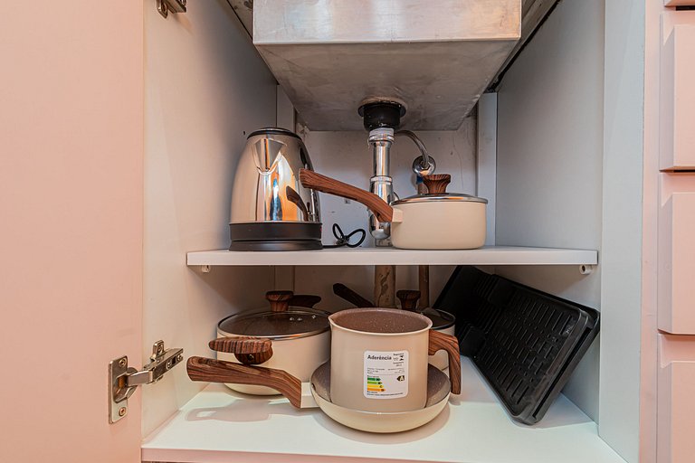 Apartamento 1612 Vibrante na Rua Augusta