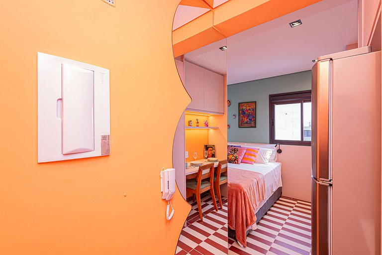 Apartamento 1612 Vibrante na Rua Augusta