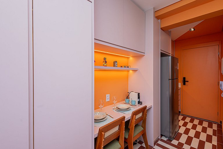 Apartamento 1612 Vibrante na Rua Augusta