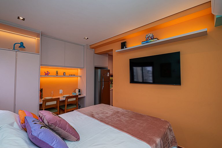Apartamento 1612 Vibrante na Rua Augusta