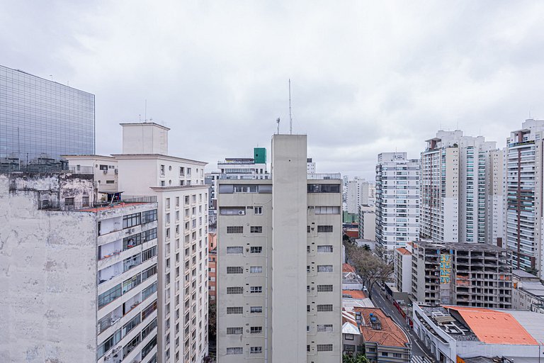 Apartamento 1612 Vibrante na Rua Augusta