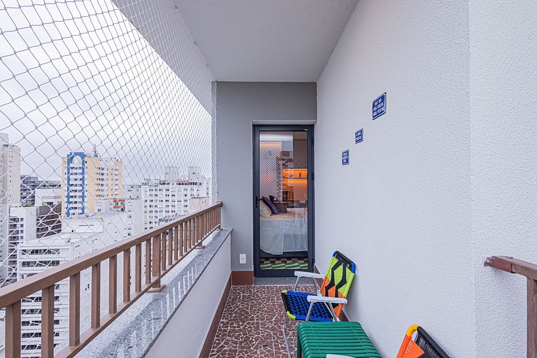 Apartamento 1612 Vibrante na Rua Augusta