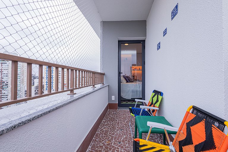 Apartamento 1612 Vibrante na Rua Augusta