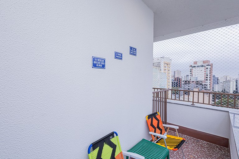 Apartamento 1612 Vibrante na Rua Augusta
