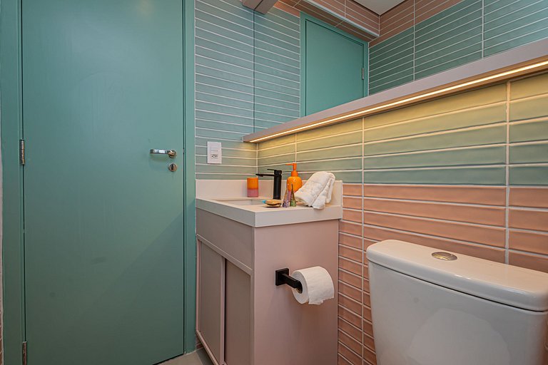 Apartamento 1612 Vibrante na Rua Augusta