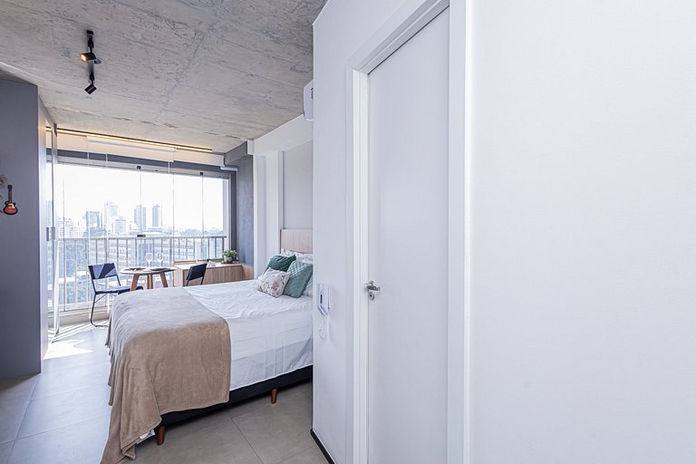 Studio 2213 Jardins - Completo Aconchegante