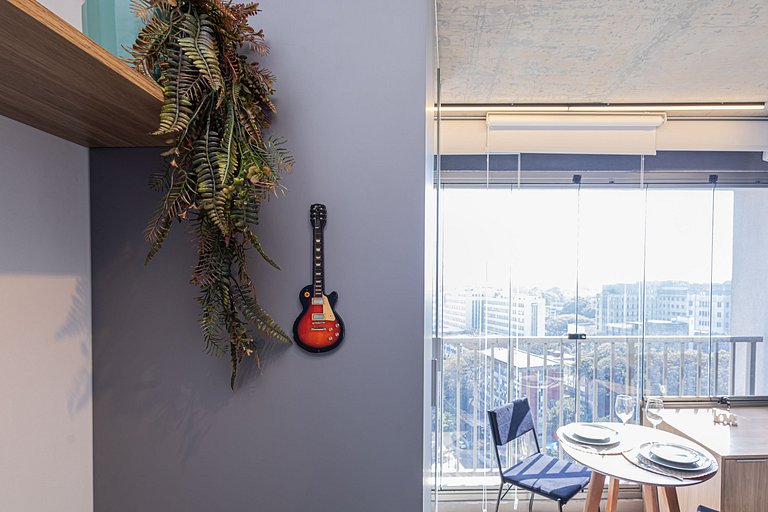 Studio 2213 Jardins - Completo Aconchegante