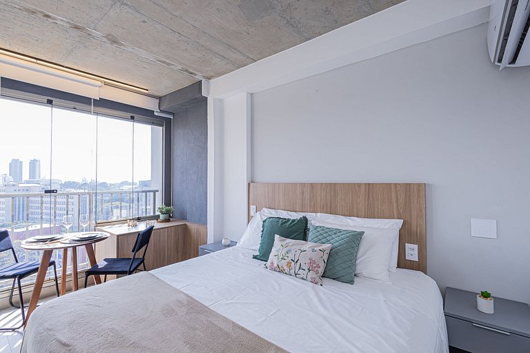 Studio 2213 Jardins - Completo Aconchegante